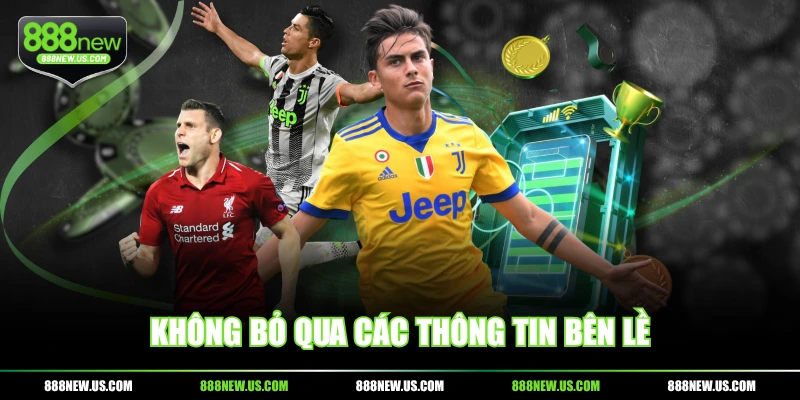 Không bỏ qua các thông tin bên lề